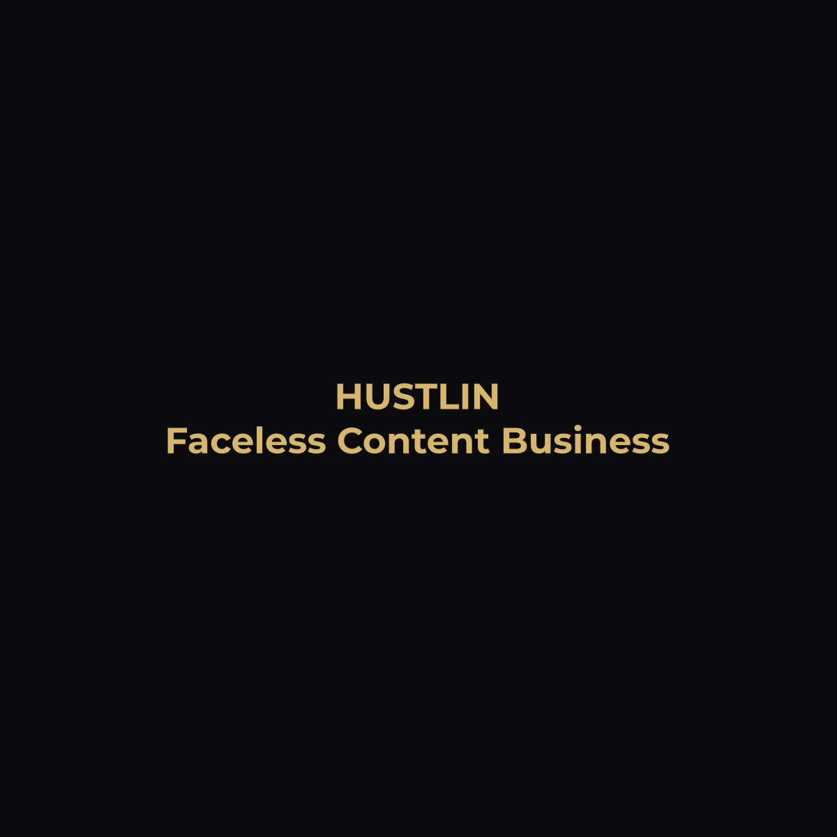 Unlock Your Potential with the Faceless Content Creation Guide - Hustlin